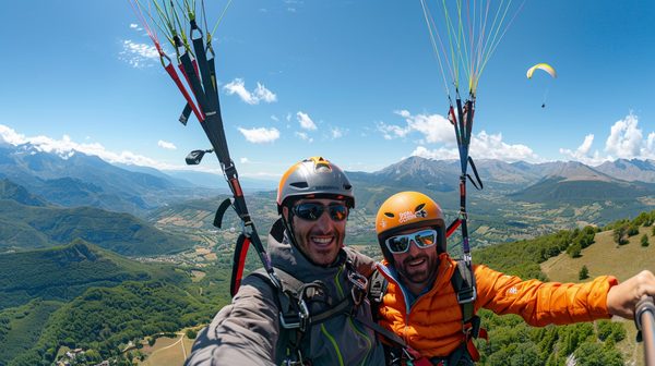 Découverte inoubliable à l'epvl : ecole de parapente à loudenvielle / pyrénées